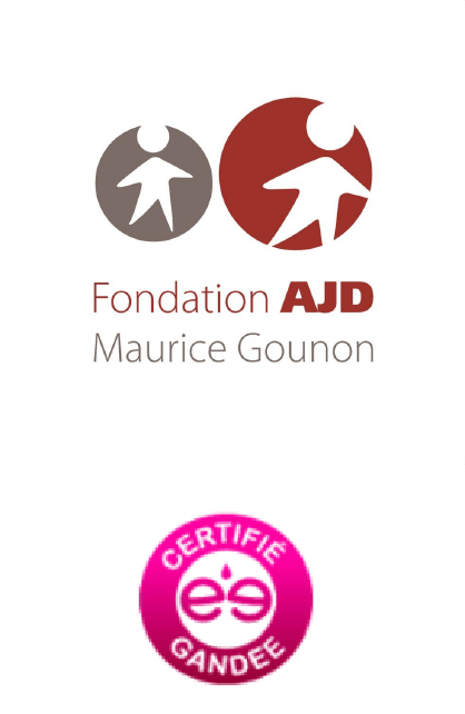 Logo FONDATION AJD certifié Gandee