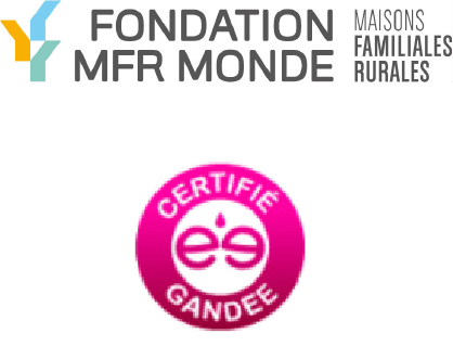 Logo Fondation MFR Monde certifié Gandee