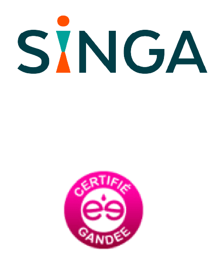 Logo SINGA certifié Gandee
