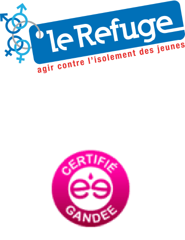 Logo Le Refuge certifié Gandee